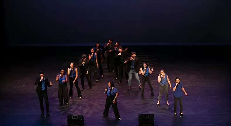 SBSB performing on stage